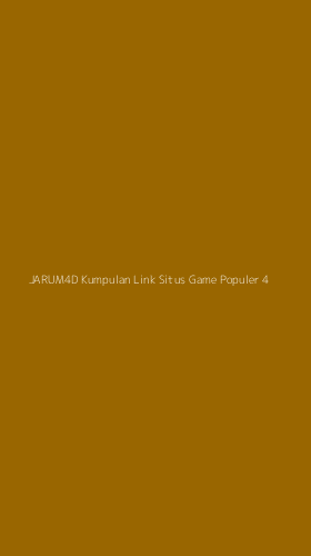 Tampilan Antarmuka Aplikasi Jarum4d Kumpulan Link Situs Game Populer - 4