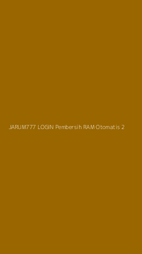 Tampilan Antarmuka Aplikasi Jarum777 Login Pembersih Ram Otomatis - 2