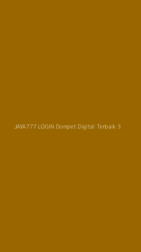 Tampilan Antarmuka Aplikasi Jaya777 Login Dompet Digital Terbaik - 3