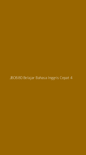 Tampilan Antarmuka Aplikasi Jbo680 Belajar Bahasa Inggris Cepat - 4