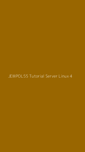 Tampilan Antarmuka Aplikasi Jempol55 Tutorial Server Linux - 4