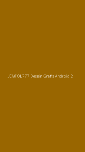 Tampilan Antarmuka Aplikasi Jempol777 Desain Grafis Android - 2