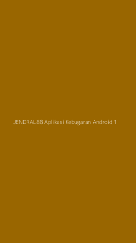Tampilan Antarmuka Aplikasi Jendral88 Aplikasi Kebugaran Android - 1