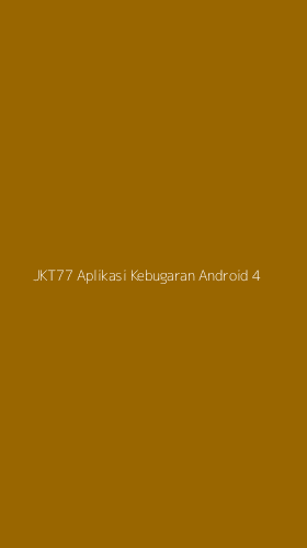 Tampilan Antarmuka Aplikasi Jkt77 Aplikasi Kebugaran Android - 4