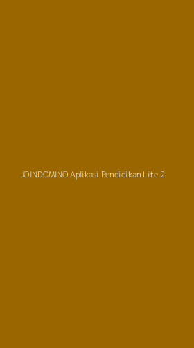Tampilan Antarmuka Aplikasi Joindomino Aplikasi Pendidikan Lite - 2