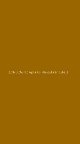 Tampilan Antarmuka Aplikasi Joindomino Aplikasi Pendidikan Lite - 3