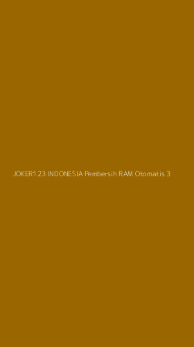 Tampilan Antarmuka Aplikasi Joker123 Indonesia Pembersih Ram Otomatis - 3