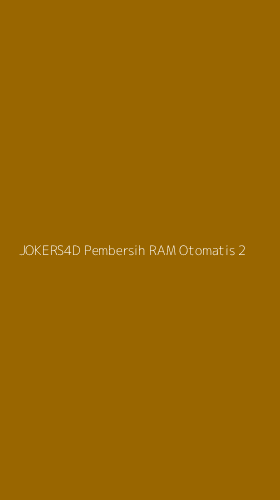 Tampilan Antarmuka Aplikasi Jokers4d Pembersih Ram Otomatis - 2
