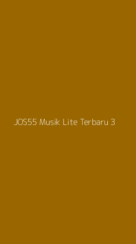 Tampilan Antarmuka Aplikasi Jos55 Musik Lite Terbaru - 3