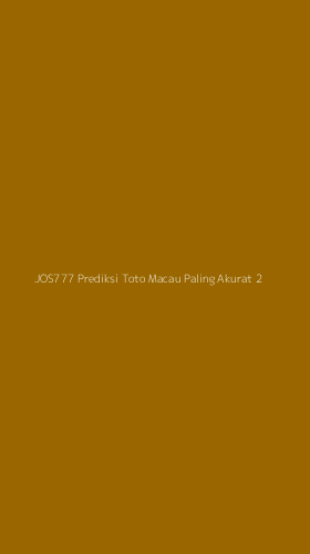 Tampilan Antarmuka Aplikasi Jos777 Prediksi Toto Macau Paling Akurat - 2