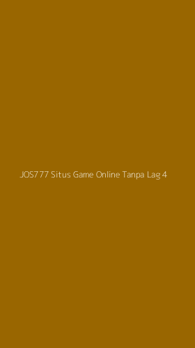 Tampilan Antarmuka Aplikasi Jos777 Situs Game Online Tanpa Lag - 4