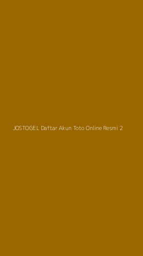 Tampilan Antarmuka Aplikasi Jostogel Daftar Akun Toto Online Resmi - 2