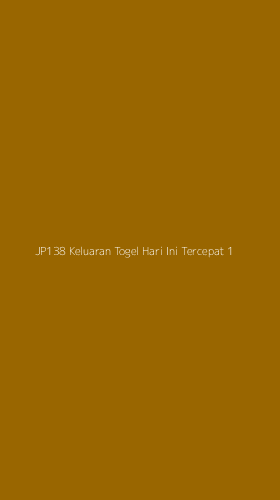 Tampilan Antarmuka Aplikasi Jp138 Keluaran Togel Hari Ini Tercepat - 1