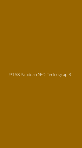 Tampilan Antarmuka Aplikasi Jp168 Panduan Seo Terlengkap - 3