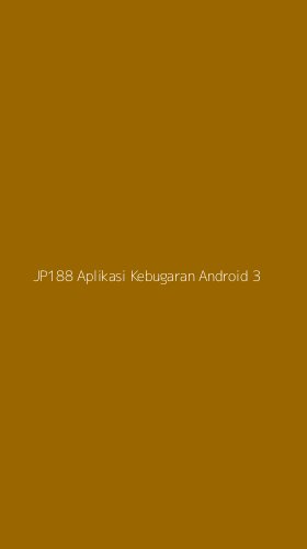 Tampilan Antarmuka Aplikasi Jp188 Aplikasi Kebugaran Android - 3