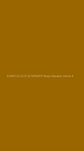 Tampilan Antarmuka Aplikasi Juara123 Slot Alternatif Resep Masakan Harian - 4