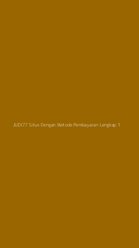Tampilan Antarmuka Aplikasi Judi77 Situs Dengan Metode Pembayaran Lengkap - 1