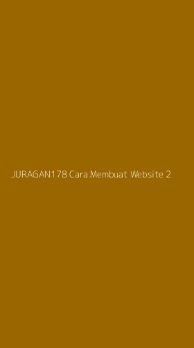 Tampilan Antarmuka Aplikasi Juragan178 Cara Membuat Website - 2