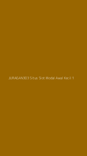 Tampilan Antarmuka Aplikasi Juragan303 Situs Slot Modal Awal Kecil - 1