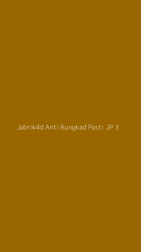 Tampilan Antarmuka Aplikasi Jabrik4d Anti Rungkad Pasti Jp - 3