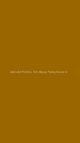 Tampilan Antarmuka Aplikasi Jabrix4d Prediksi Toto Macau Paling Akurat - 4