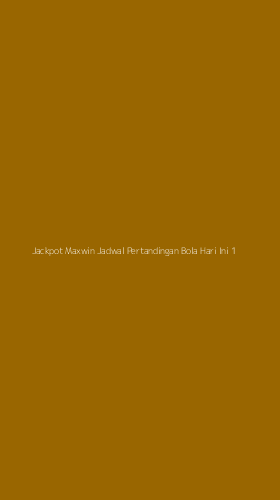 Tampilan Antarmuka Aplikasi Jackpot Maxwin Jadwal Pertandingan Bola Hari Ini - 1