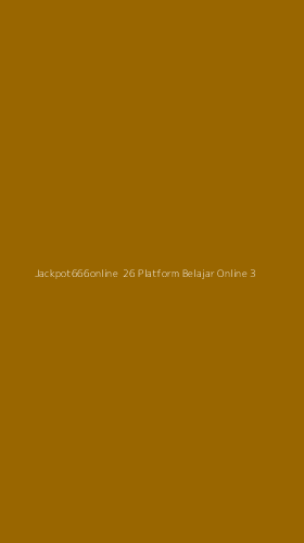 Tampilan Antarmuka Aplikasi Jackpot666online 26 Platform Belajar Online - 3