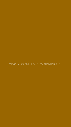 Tampilan Antarmuka Aplikasi Jackwin77 Data Sgp Hk Sdy Terlengkap Hari Ini - 3
