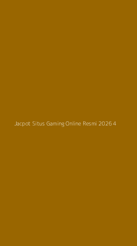 Tampilan Antarmuka Aplikasi Jacpot Situs Gaming Online Resmi 2026 - 4