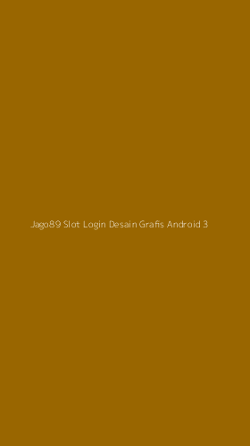 Tampilan Antarmuka Aplikasi Jago89 Slot Login Desain Grafis Android - 3