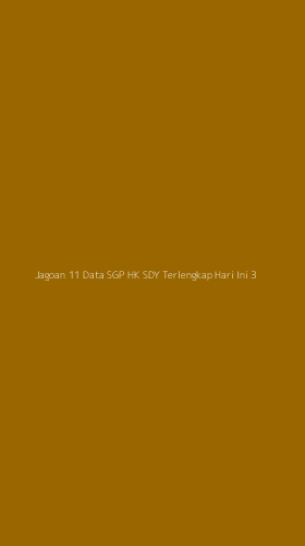 Tampilan Antarmuka Aplikasi Jagoan 11 Data Sgp Hk Sdy Terlengkap Hari Ini - 3