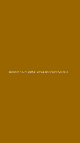 Tampilan Antarmuka Aplikasi Jagoan Win Link Daftar Semua Jenis Game Online - 3