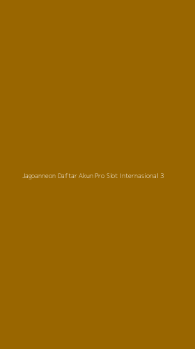 Tampilan Antarmuka Aplikasi Jagoanneon Daftar Akun Pro Slot Internasional - 3