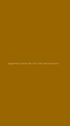 Tampilan Antarmuka Aplikasi Jagoanneon Daftar Akun Pro Slot Internasional - 4