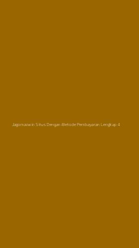 Tampilan Antarmuka Aplikasi Jagomaxwin Situs Dengan Metode Pembayaran Lengkap - 4