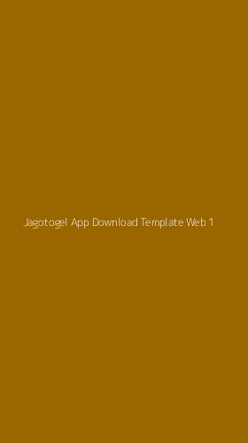 Tampilan Antarmuka Aplikasi Jagotogel App Download Template Web - 1