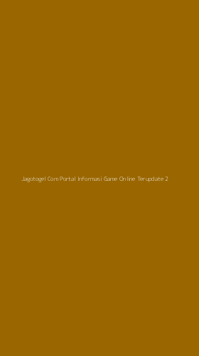 Tampilan Antarmuka Aplikasi Jagotogel Com Portal Informasi Game Online Terupdate - 2
