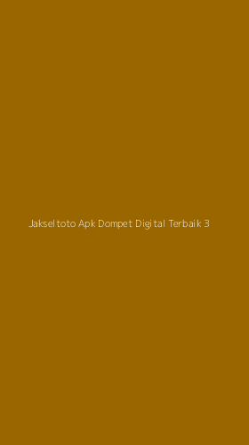 Tampilan Antarmuka Aplikasi Jakseltoto Apk Dompet Digital Terbaik - 3