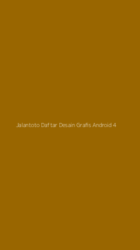 Tampilan Antarmuka Aplikasi Jalantoto Daftar Desain Grafis Android - 4