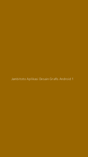 Tampilan Antarmuka Aplikasi Jambitoto Aplikasi Desain Grafis Android - 1