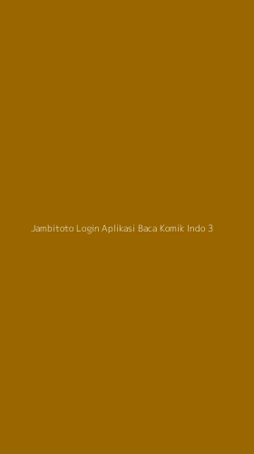 Tampilan Antarmuka Aplikasi Jambitoto Login Aplikasi Baca Komik Indo - 3