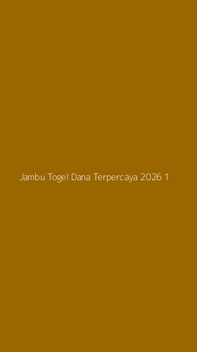 Tampilan Antarmuka Aplikasi Jambu Togel Dana Terpercaya 2026 - 1