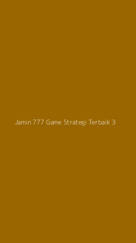 Tampilan Antarmuka Aplikasi Jamin 777 Game Strategi Terbaik - 3