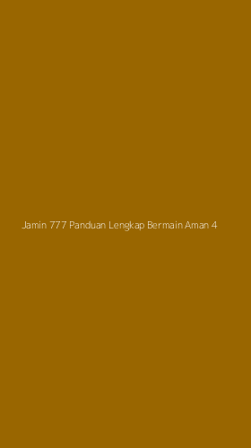 Tampilan Antarmuka Aplikasi Jamin 777 Panduan Lengkap Bermain Aman - 4