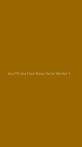 Tampilan Antarmuka Aplikasi Jamu78 Cara Klaim Bonus Harian Member - 3