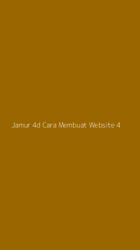 Tampilan Antarmuka Aplikasi Jamur 4d Cara Membuat Website - 4