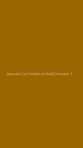 Tampilan Antarmuka Aplikasi Jamur4d Com Pembersih Ram Otomatis - 1