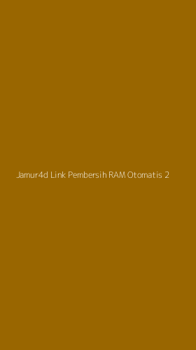 Tampilan Antarmuka Aplikasi Jamur4d Link Pembersih Ram Otomatis - 2