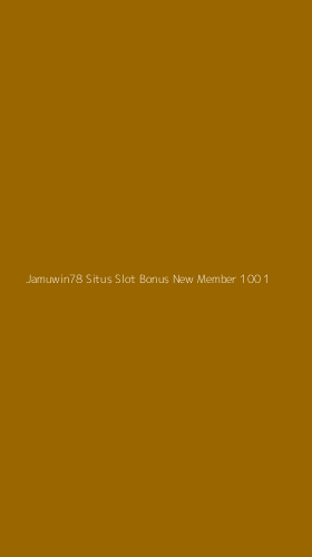 Tampilan Antarmuka Aplikasi Jamuwin78 Situs Slot Bonus New Member 100 - 1