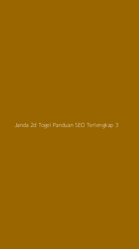 Tampilan Antarmuka Aplikasi Janda 2d Togel Panduan Seo Terlengkap - 3